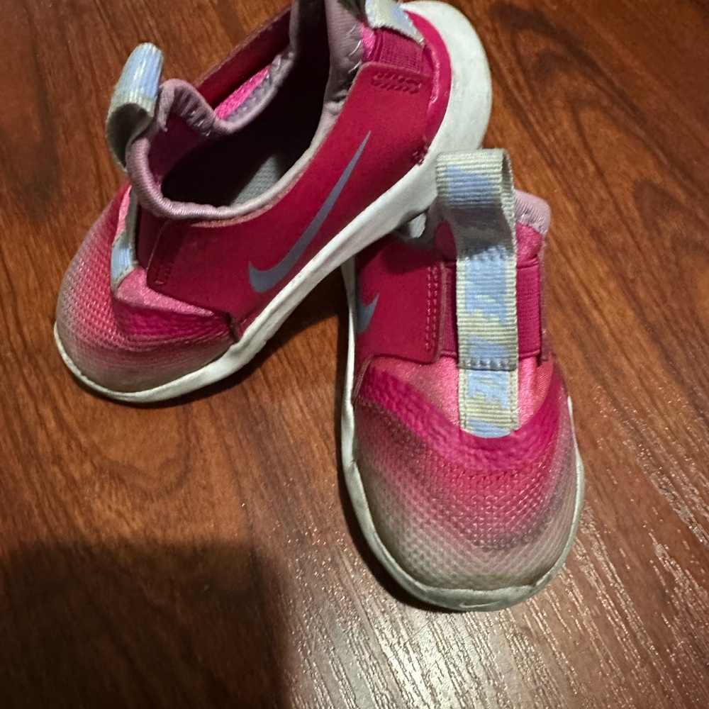Nike Kids Pink Slip-On Shoes